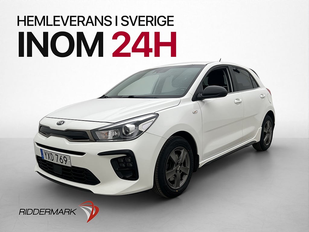 Kia Rio 120hk GT-Line Kamera CarPlay Rattvärme 0,5l/mil