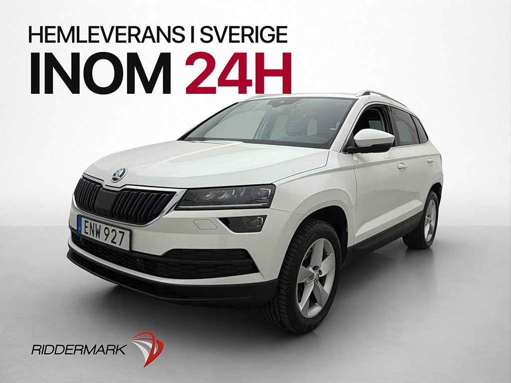 Skoda Karoq 2.0 TDI 4x4 150hk Skinn Värm Canton Kamera Drag