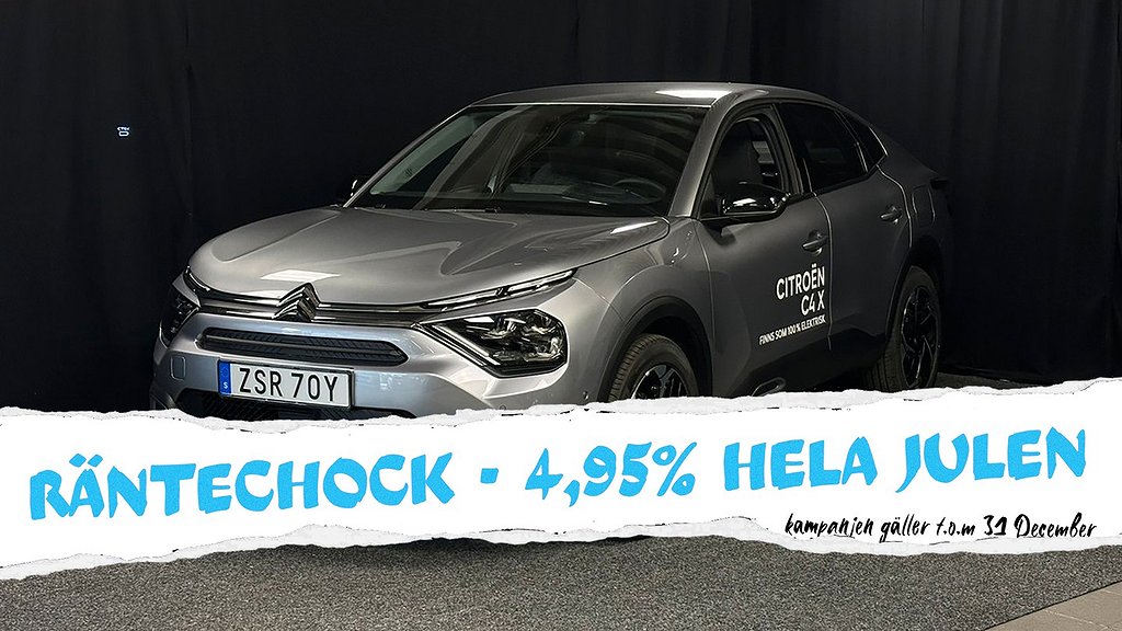 Citroën C4 X 1.2 SHINE AUT LÅGA MIL 