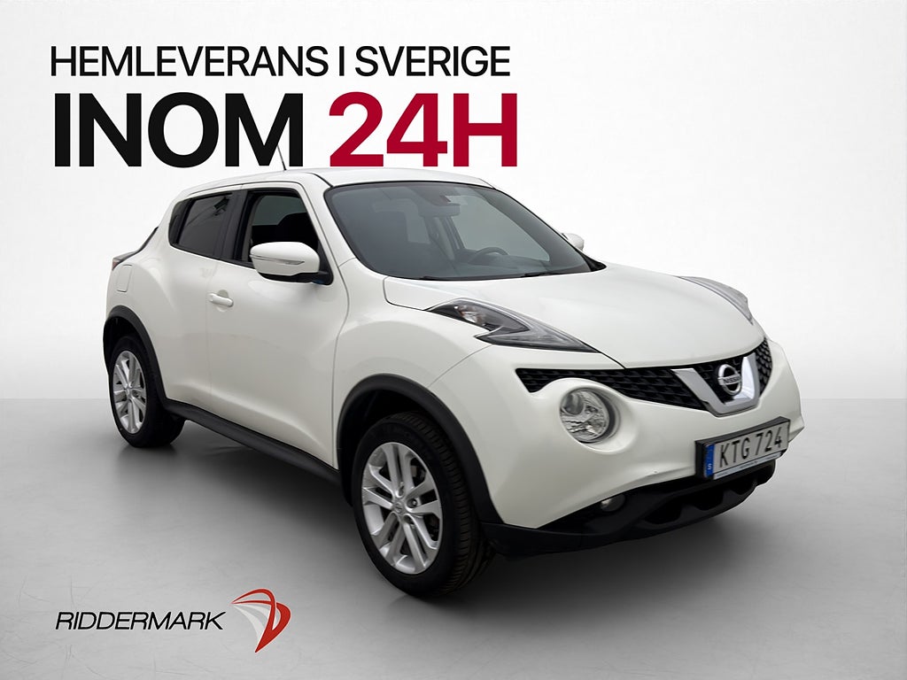 Nissan Juke 1.6 XTRONIC-CVT 1-Brukare Kamera Navi Farthållar