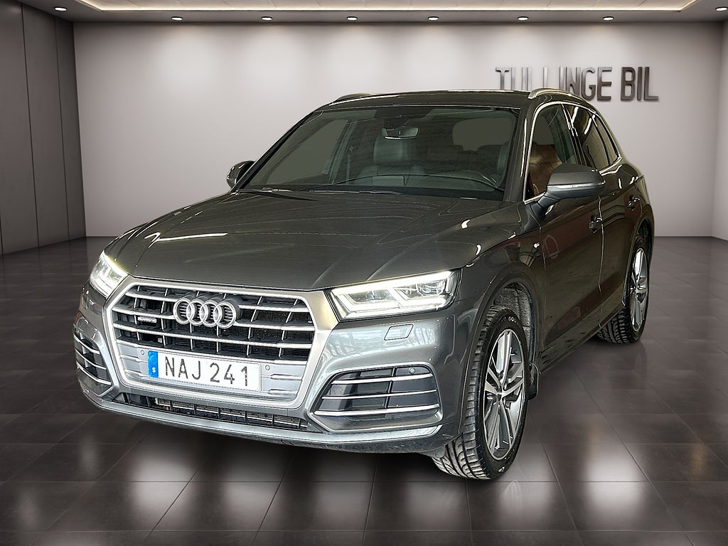 Audi Q5 40 TDI Q 190HK S Line Backkamera Värmare Dragkrok 20”
