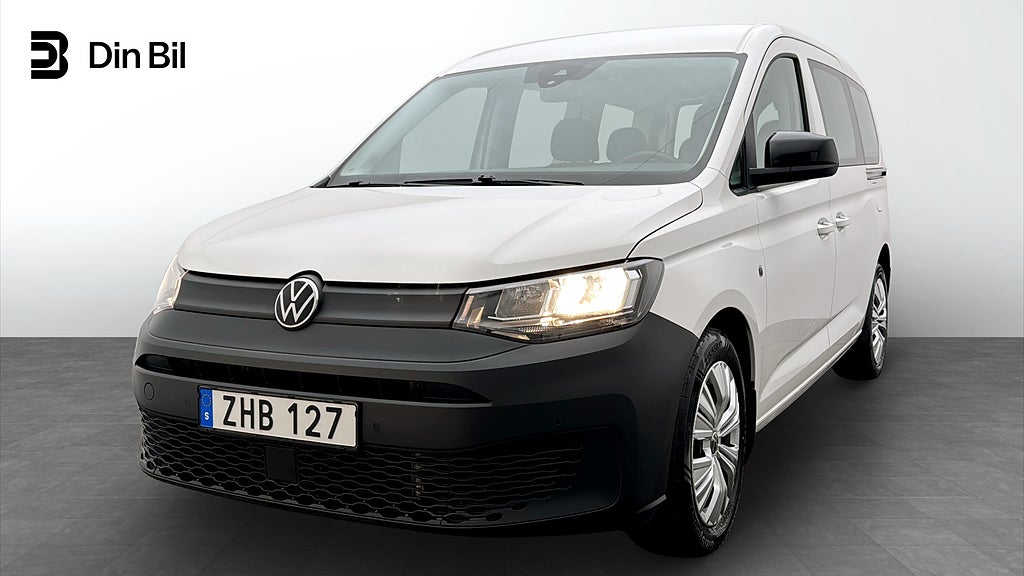 Volkswagen Caddy Maxi TDI122 DSG 7sits/P-värmare/Drag