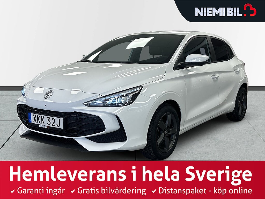 MG 3 Hybrid+ Luxury Carplay 360° GPS Pvärm Rattvärme SoV 