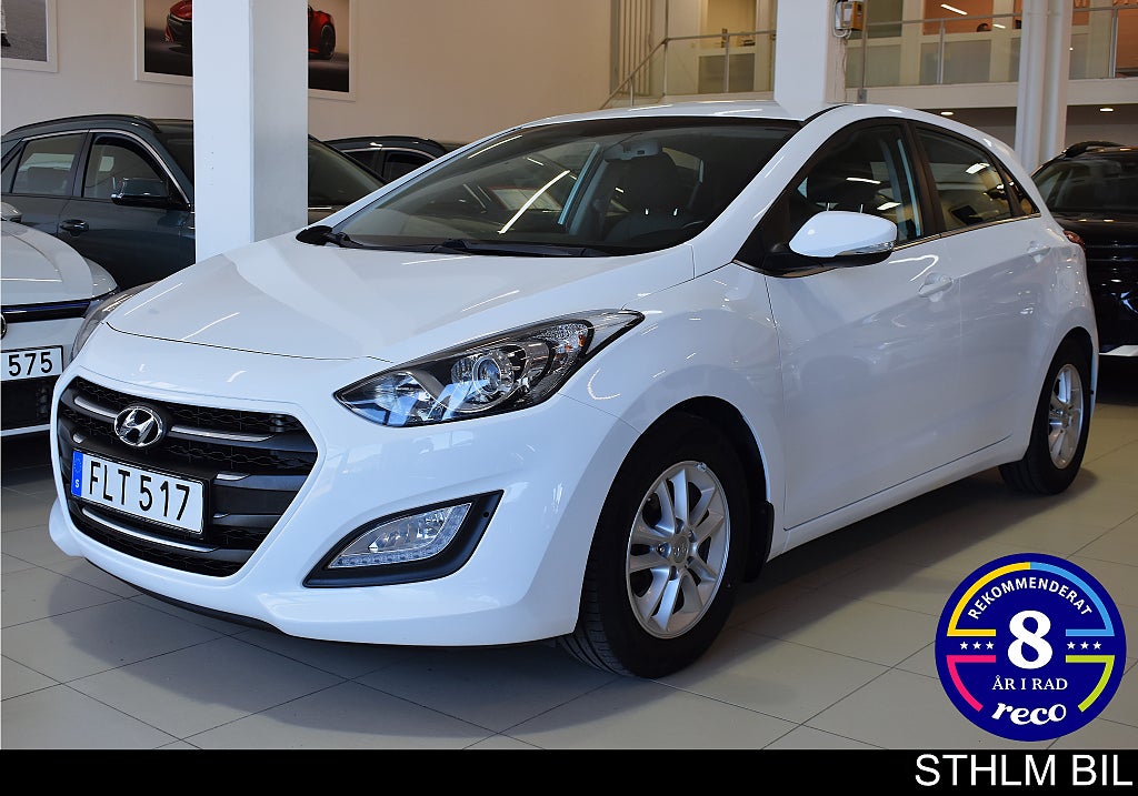 Hyundai i30 1.6 CRDi Comfort Eco Värm PDC Rattvärme 1 Ägare 4.95%