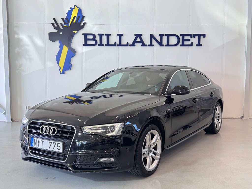 Audi A5 Sportback 2.0 TDI DPF quattro S Tronic-2Ägare-Euro 5