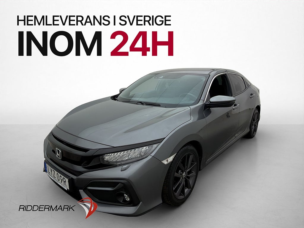 Honda Civic 1.0 CVT 126hk Elegance Kamera Navi Adaptiv-fart