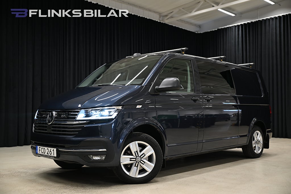 Volkswagen Transporter 4Motion DSG 150HK Dubbelhytt|V-Inredd|Leasbar|SeUtr!