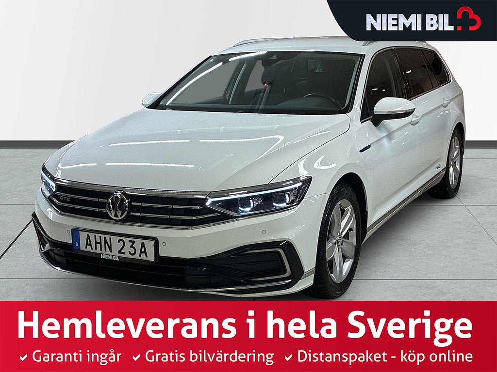 Volkswagen Passat Sportscombi GTE 1.4 MOMS Drag M-värm B-kamera S&V-däck