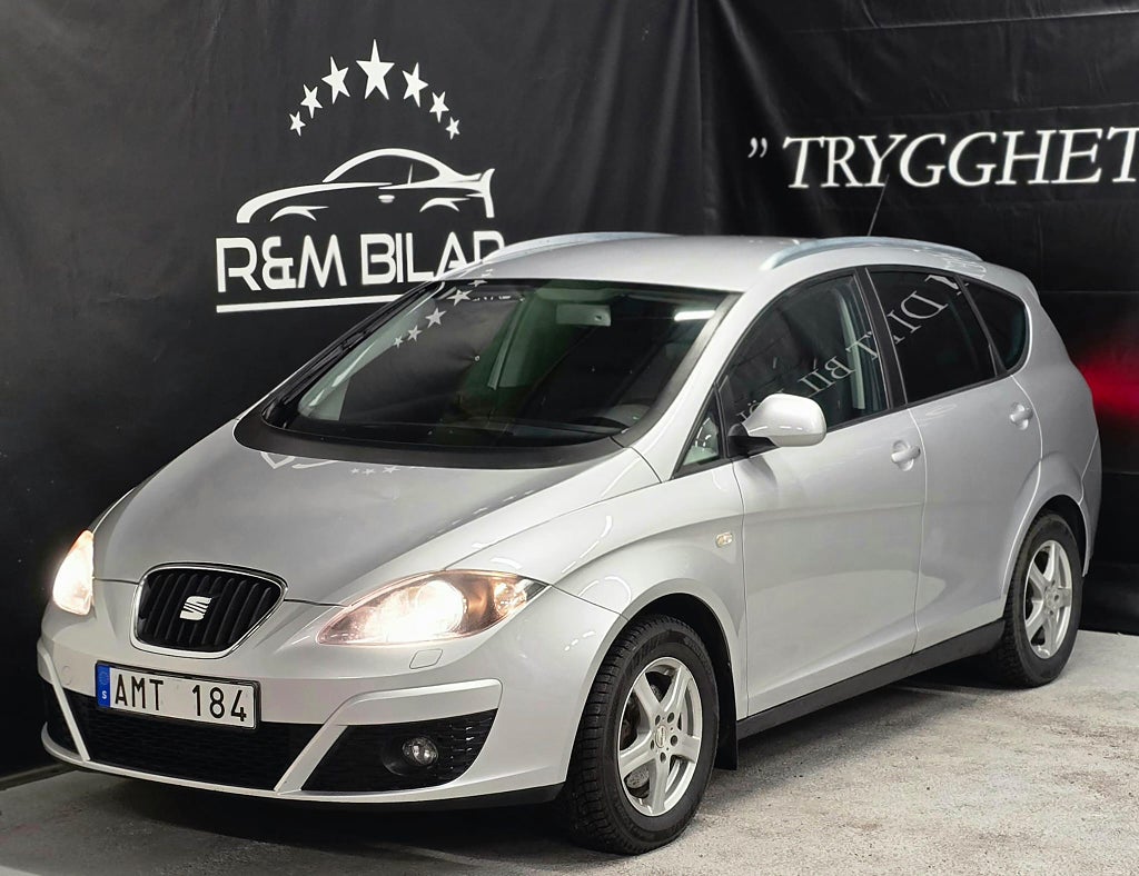 Seat Altea XL 1-ägare, Drag, P-sens, 105HK, Ny Serv/Bes!!!