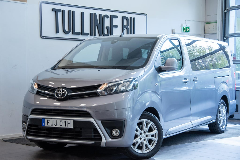Toyota Proace Verso 2.0 D-4D 177HK 9-Sits Värmare P-Sensorer Adaptiv MOMS 