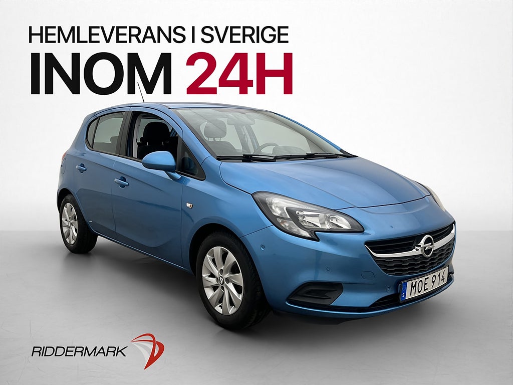 Opel Corsa 1.4 90hk Enjoy Carplay P-sensor Bluetooth