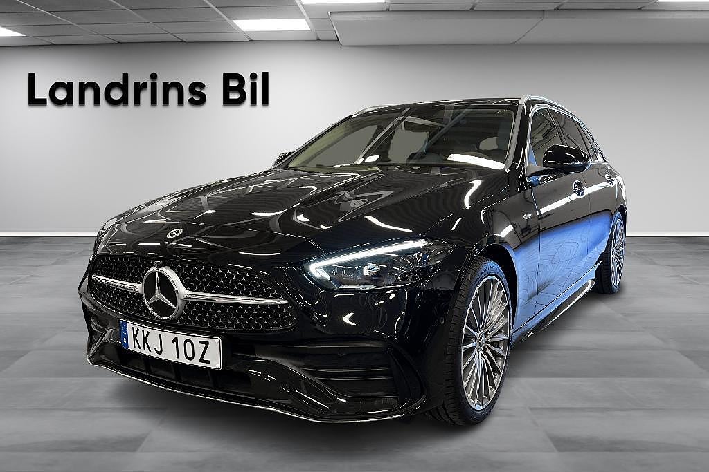 Mercedes-Benz C 300 T e 9G-Tronic AMG, Premium, Moms