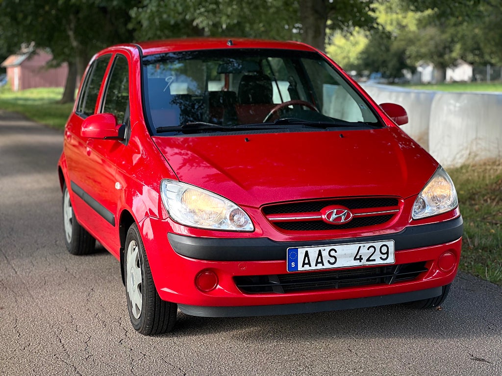 Hyundai Getz 1.5 CRDi Svensksåld Ny besiktigad u.a Går m bra