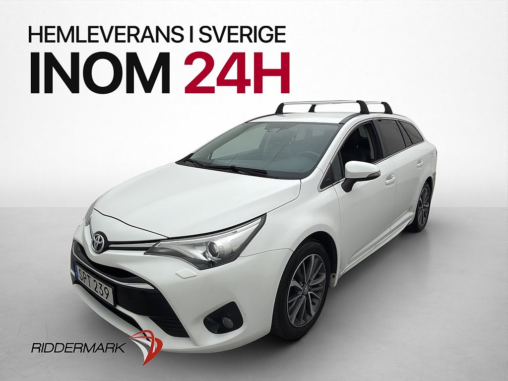 Toyota Avensis 1.8 147hk Active Plus Kamera Skinn