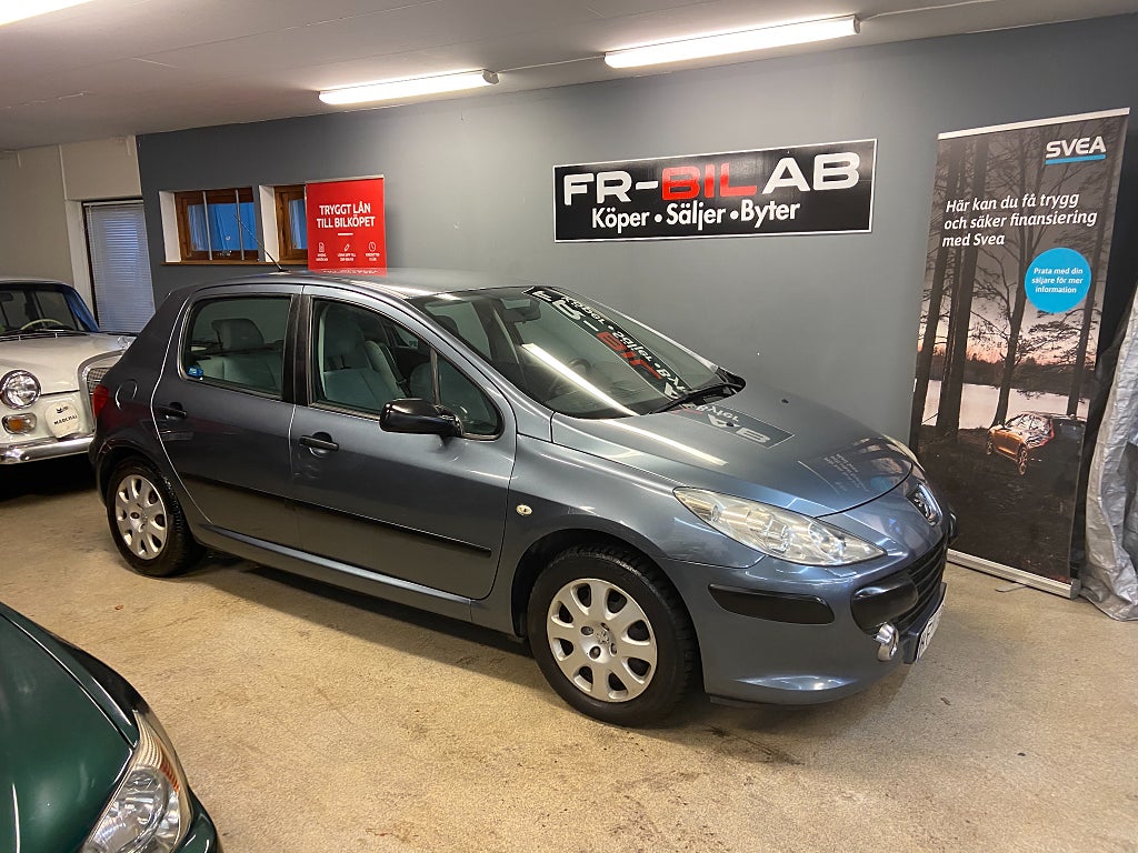 Peugeot 307 5-dörrar 1.6 Ny-Besiktigas 0% Ränta