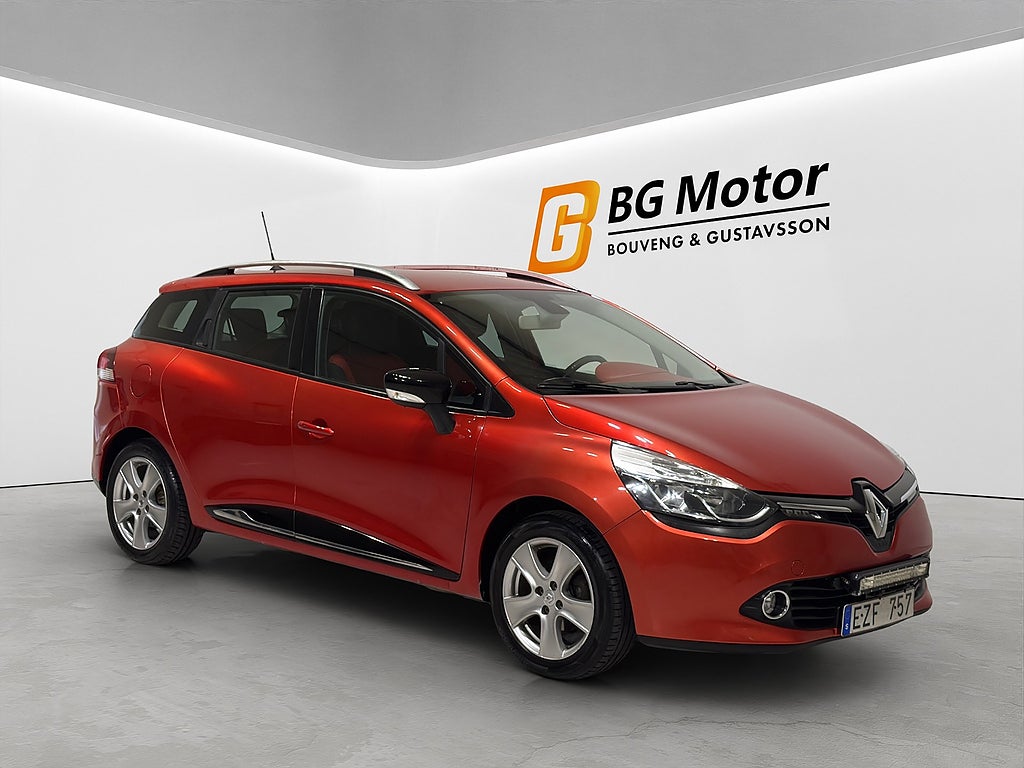 Renault Clio Sport Tourer 0.9 TCe 90HK Navi/BT/Låg-driftkostnad
