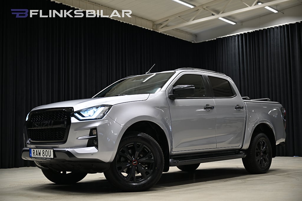 Isuzu D-Max 163HK Automat|Dubbelhytt|Rolltop|Drag|Värmare|Leasbar