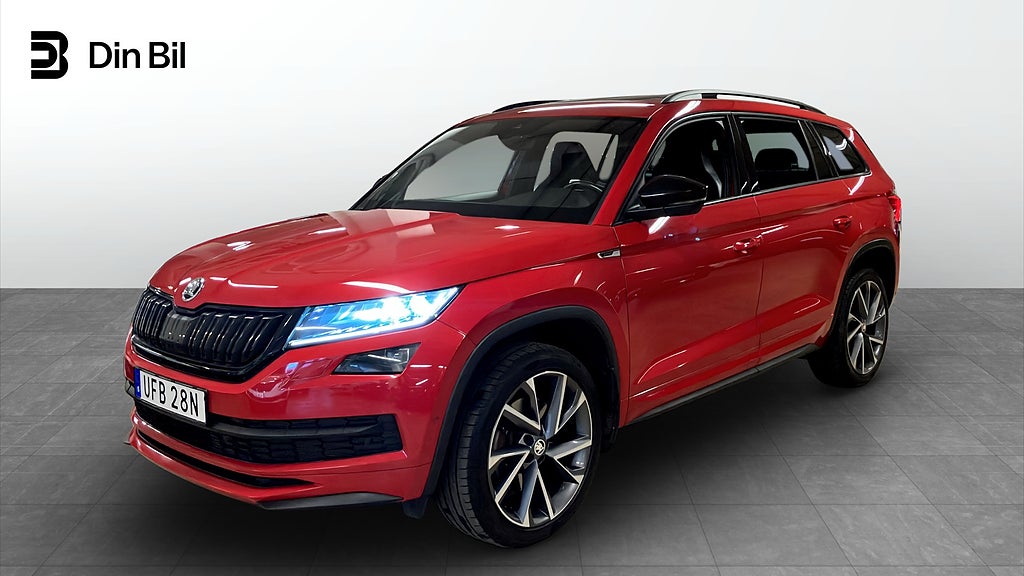 Skoda Kodiaq Sportline TSI 190 DSG 4X4 Drag/P-värmare/