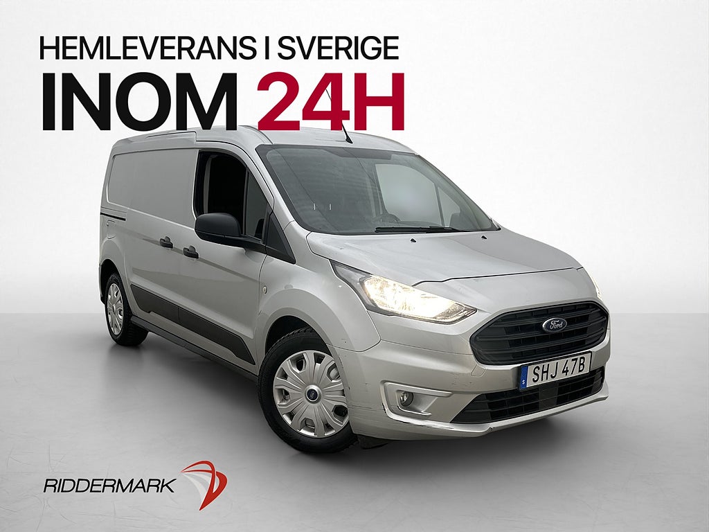 Ford Transit Connect LWB Värmare Dragkrok  3-Sits Bluetooth