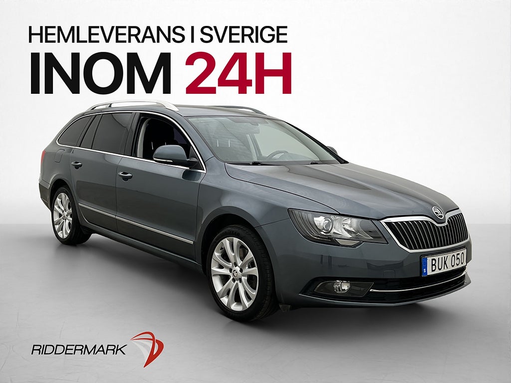 Skoda Superb 1.8 TSI 160hk Drag Bluetooth Farthållare