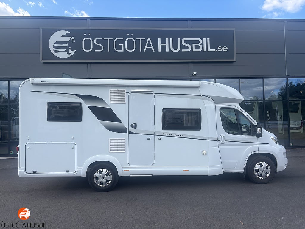 Hobby T 65 HFL // 4 BÄDD // TAKSÄNG // ELPATRON