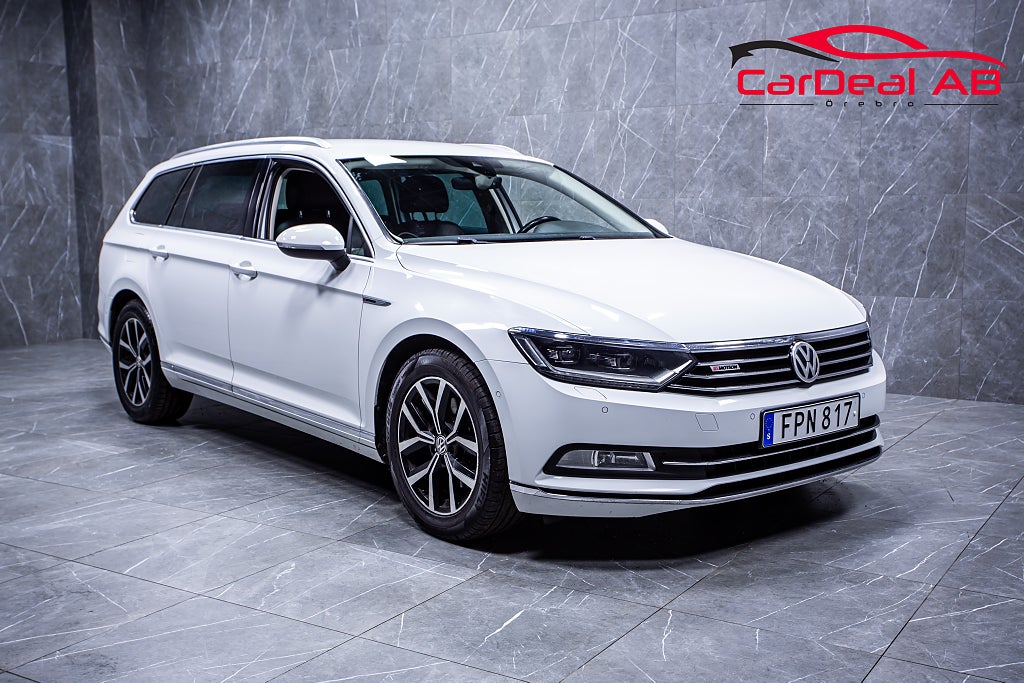 Volkswagen Passat 2.0 TDI 190hk 4Motion GT Värmare Skinn Kamera Drag 