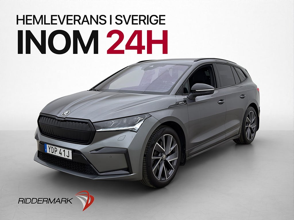 Skoda Enyaq iV 80x 265hk AWD Sportline CarPlay Kamera Drag