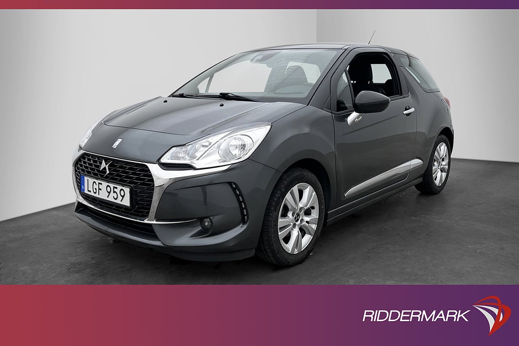 DS 3 1.2 82hk Parkeringssensorer Farthållare 0,45l/mil