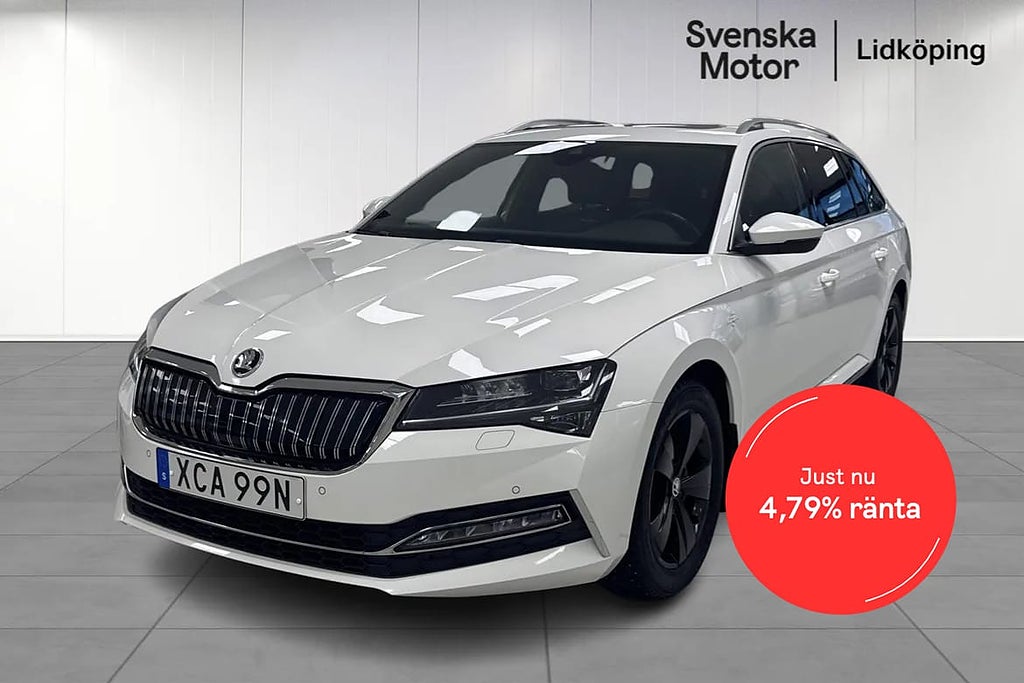 Skoda Superb iV Combi Panorama, Levrin&Klement, Drag, 4,79% Kampanj rä...