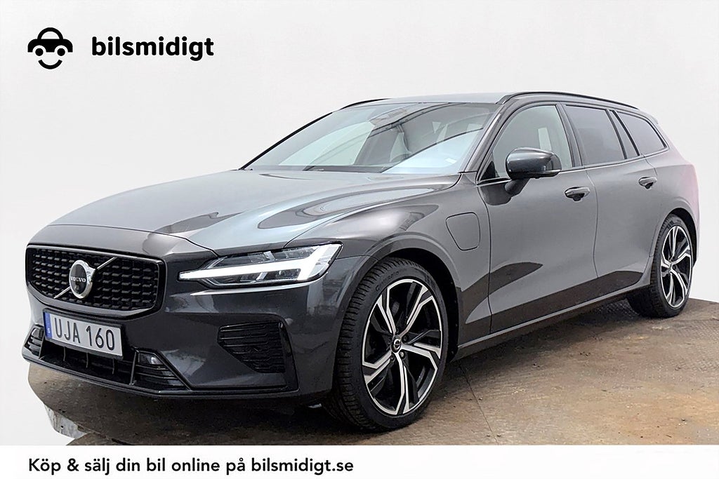 Volvo V60 Recharge T6 AWD R-Design Drag Läder 360° H/K BLIS 350hk