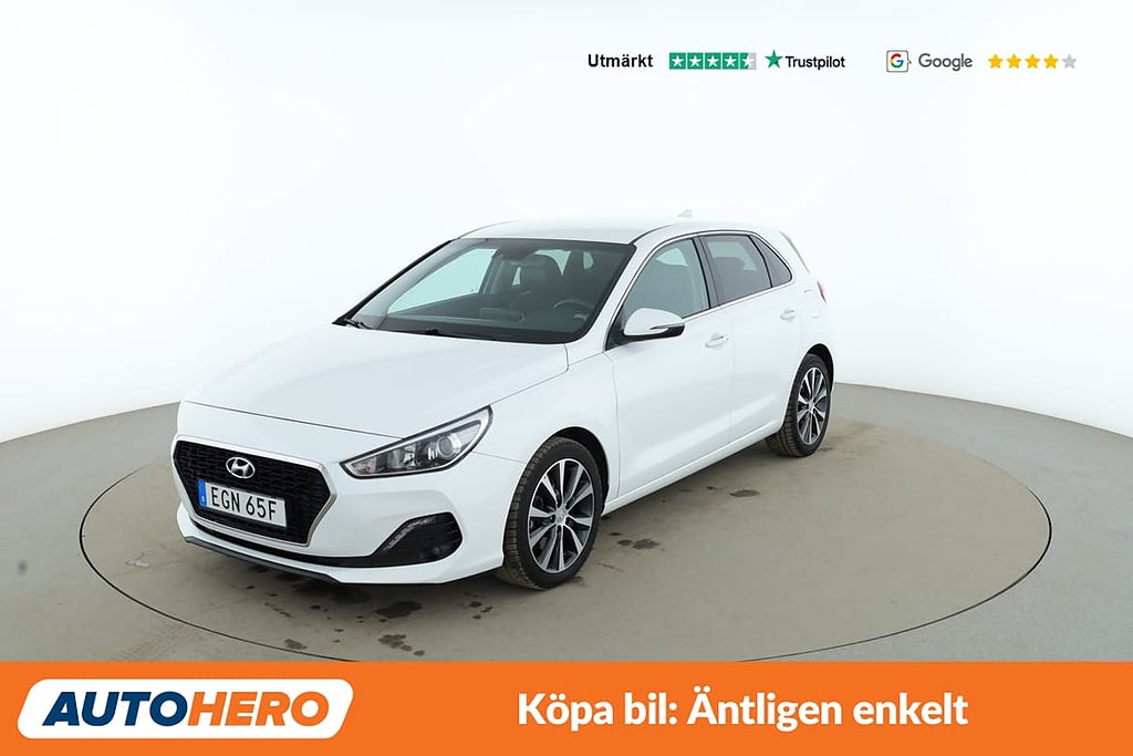 Hyundai i30 1.4 TGDI / Rattvärme, Backkamera, GPS