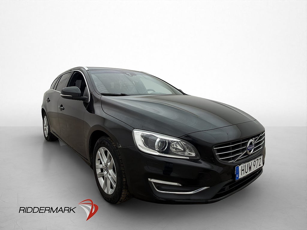 Volvo V60 D3 150hk Summum Värmare Läder P-Sensorer Drag