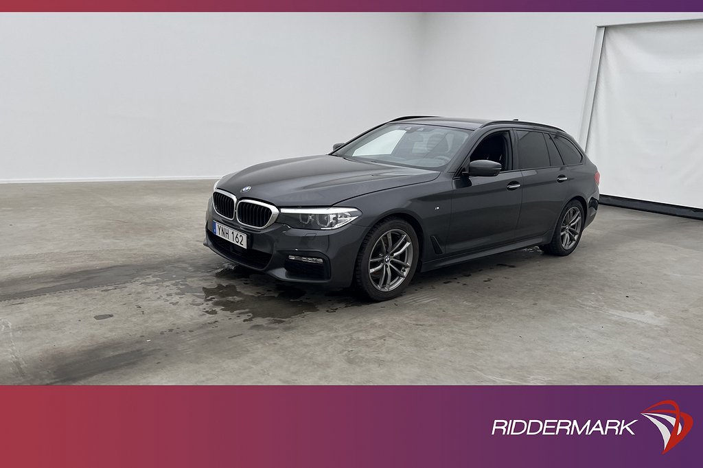 BMW 520 d Touring 190hk M Sport HiFi 360° Navi Elstolar Drag