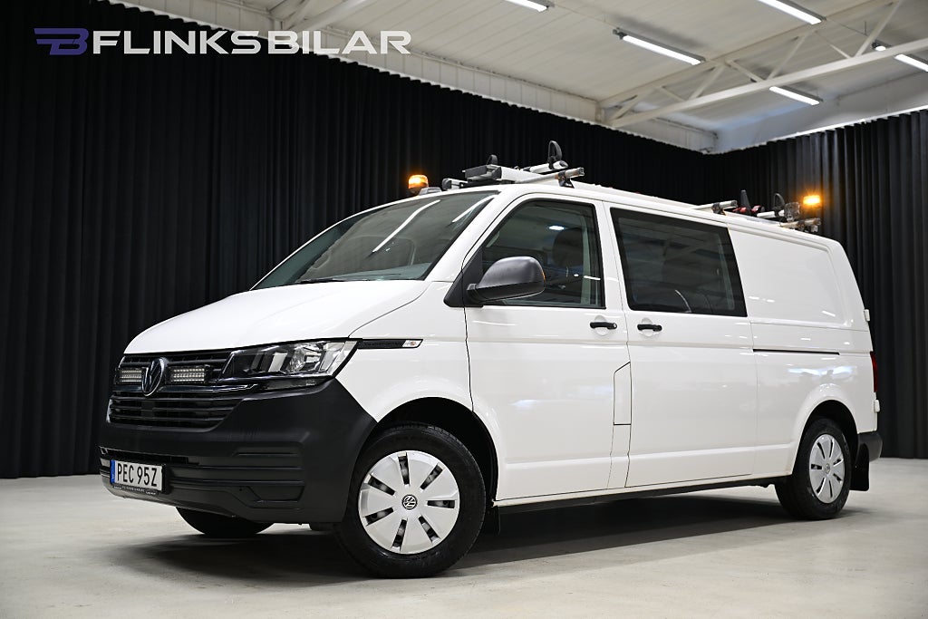 Volkswagen Transporter Kombi 4Motion 150HK L2|5-Sits|Dubbeldörr|Inredd|SeUtr!!