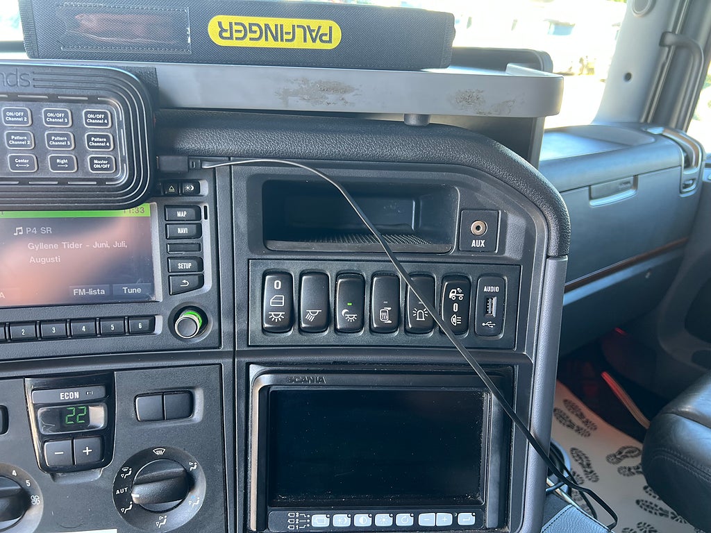 Scania R490 8x4*4 Tridem Kranväxlare, Palfinger 27002 Kran