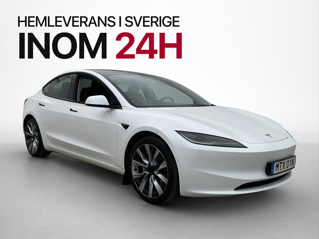Tesla Model 3 Long Range AWD Autopilot Svensksåld
