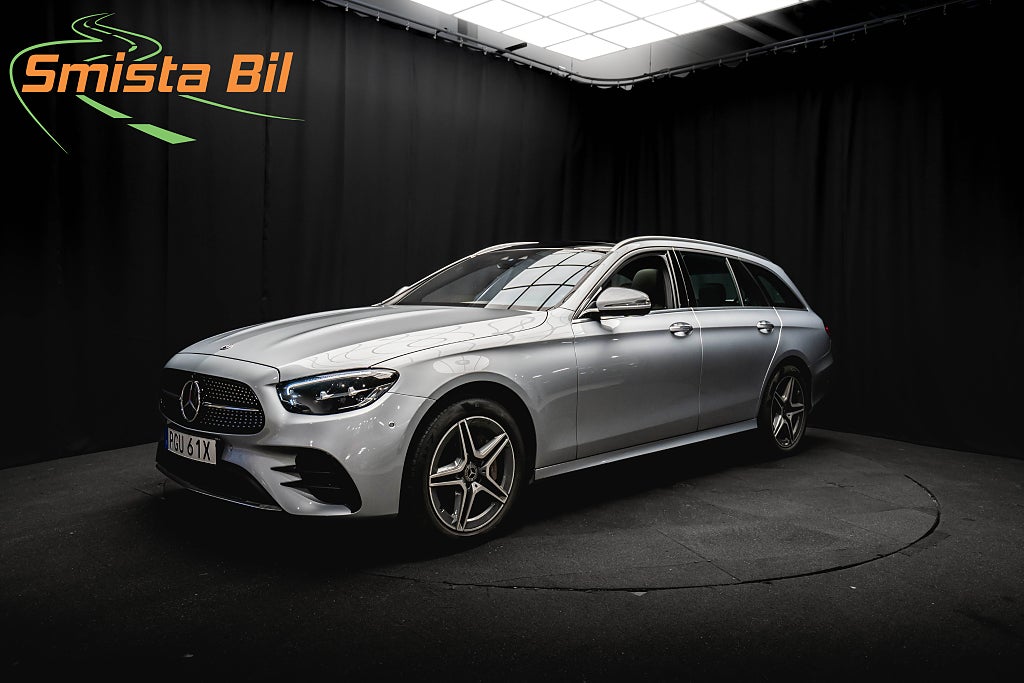 Mercedes-Benz E 300 T de 4M AMG PANO BUR DISTRONIC+DRAG MOMS 306hk