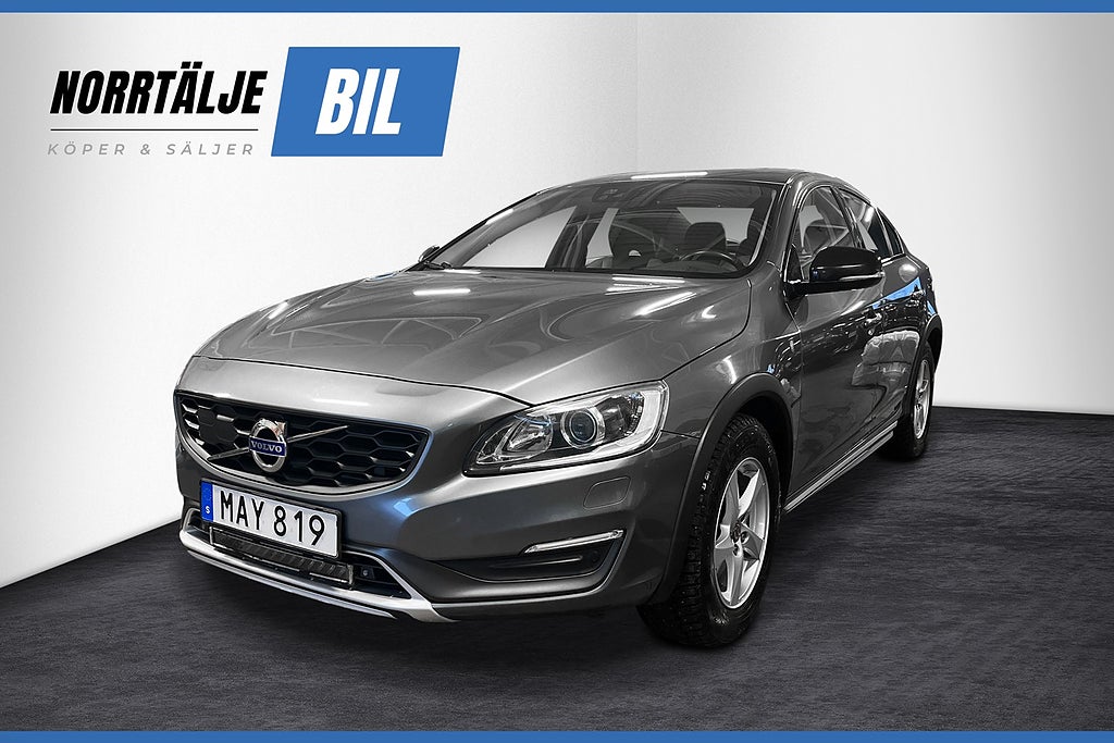 Volvo S60 Cross Country D4 190 HK AUT SUMMUM DRAG D-VÄRM TAKLUCKA K-REM BYTT 