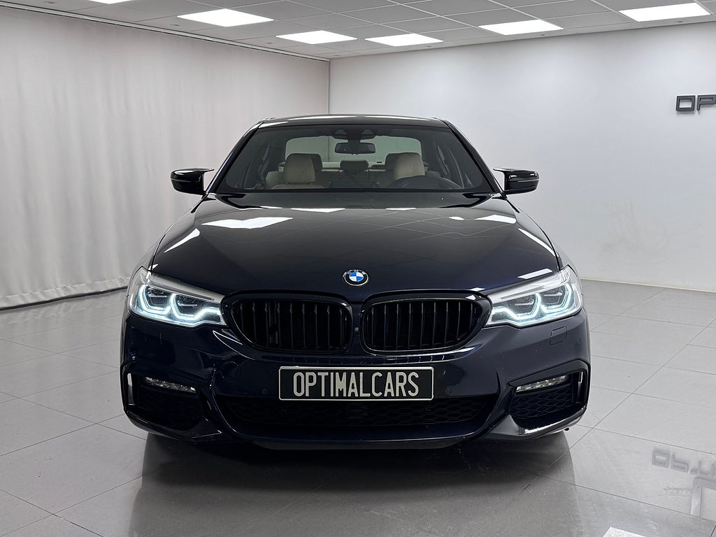 BMW 520 D Sedan Steptronic M-Sport 190HK HUD Värmare Välutr bild 3