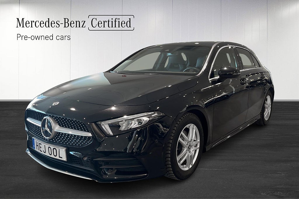Mercedes-Benz A 180 7G-DCT AMG Line//SoV-hjul//BACKKAMERA