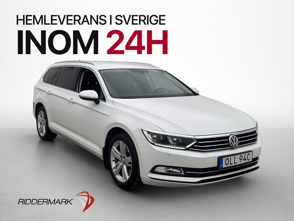 Volkswagen Passat 1.5 TSI Cockpit Adapt-fart Rattvärme LED