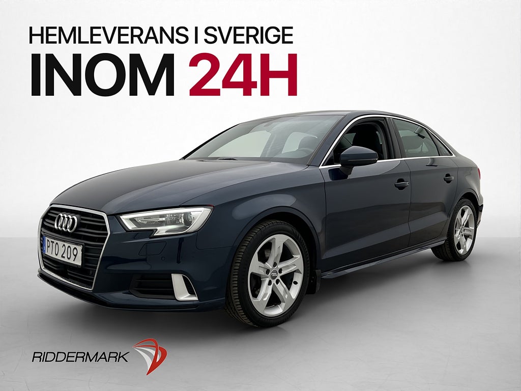 Audi A3 1.6 TDI 116hk D-Värmare Navi Drag
