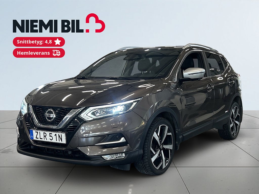 Nissan Qashqai 1.3 DIG-T DCT TEKNA 360kamera Bose Panorama Navi Skinn