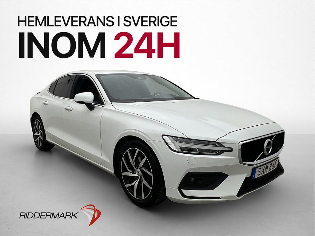 Volvo S60 T4 Momentum Värmare Kamera Navi Skinn Två-brukare