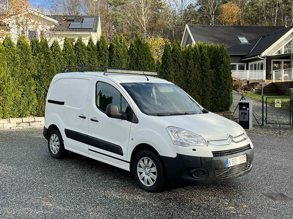 Citroën Berlingo Van 1.6 HDi nybesiktad, 90hk, 2010