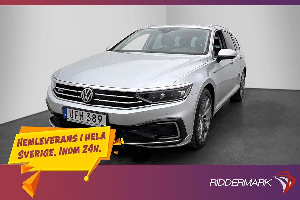 Volkswagen Passat GTE 218hk Executive Kamera CarPlay Drag