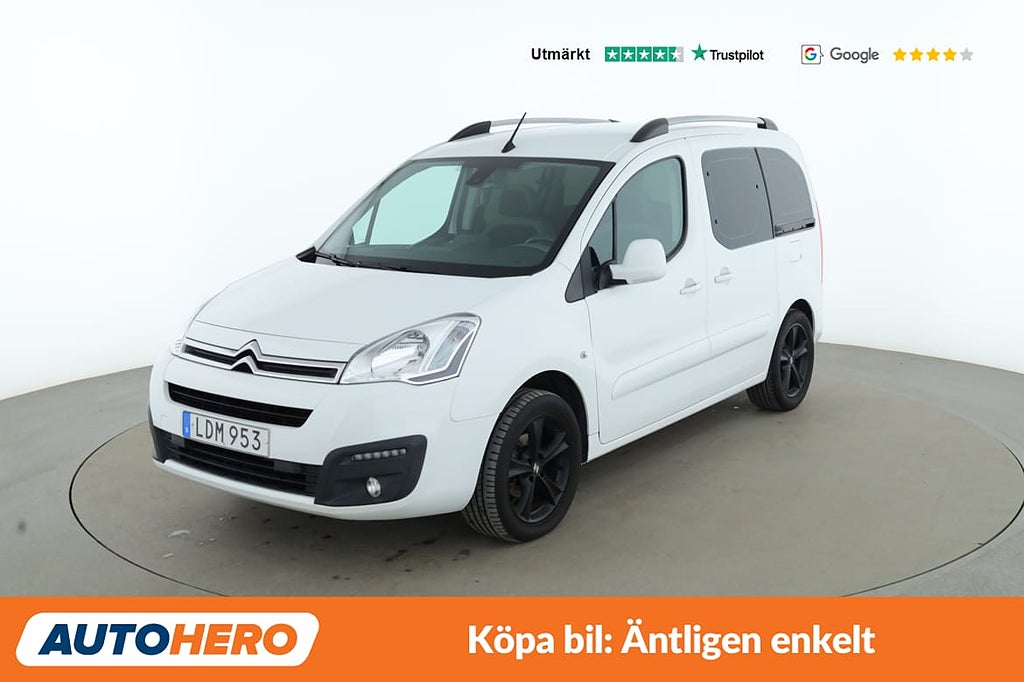 Citroën berlingo 1.6 Blue-HDi / Värmare, Dragkrok, Backka...