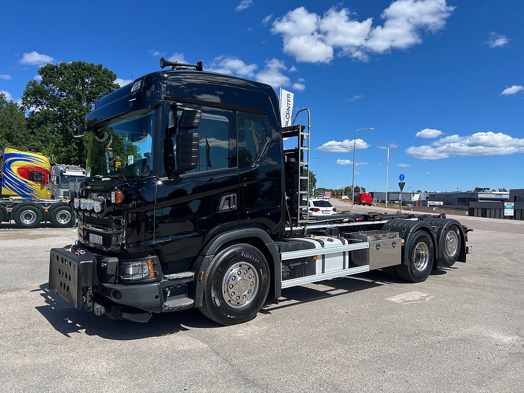 Scania G450 6x2*4 XT Lastväxlare, Fullt Plogutrustad