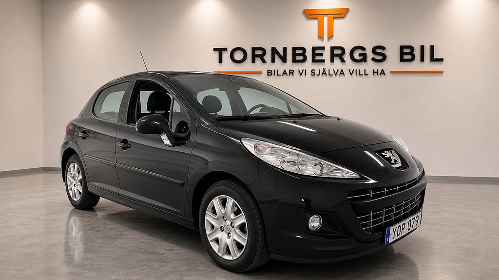 Peugeot 207 5-d 1.6 HDi | 1 äg | Nybesiktigad 