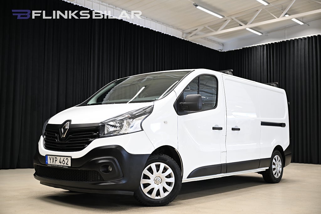 Renault trafic 120HK L2|Servicebil|Dubbeldörr|Inredd|Drag|Värmare|Moms
